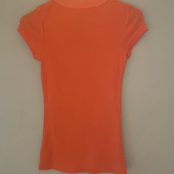 Y2K Butterfly Shirt Orange - Picture 4 of 4